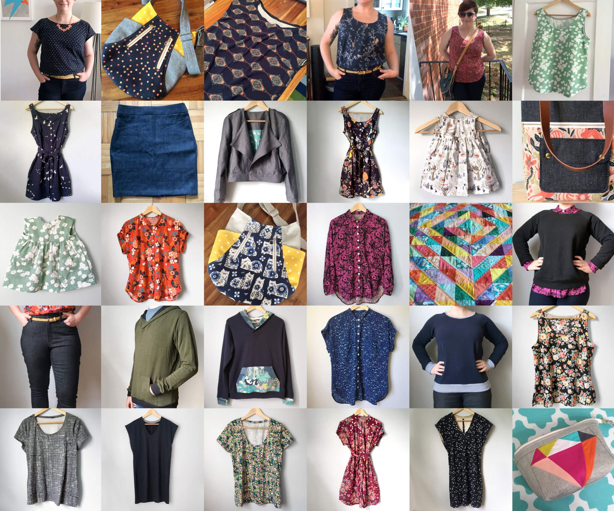 Reflecting on a Year of Handmade Clothes The Reluctant Sewist